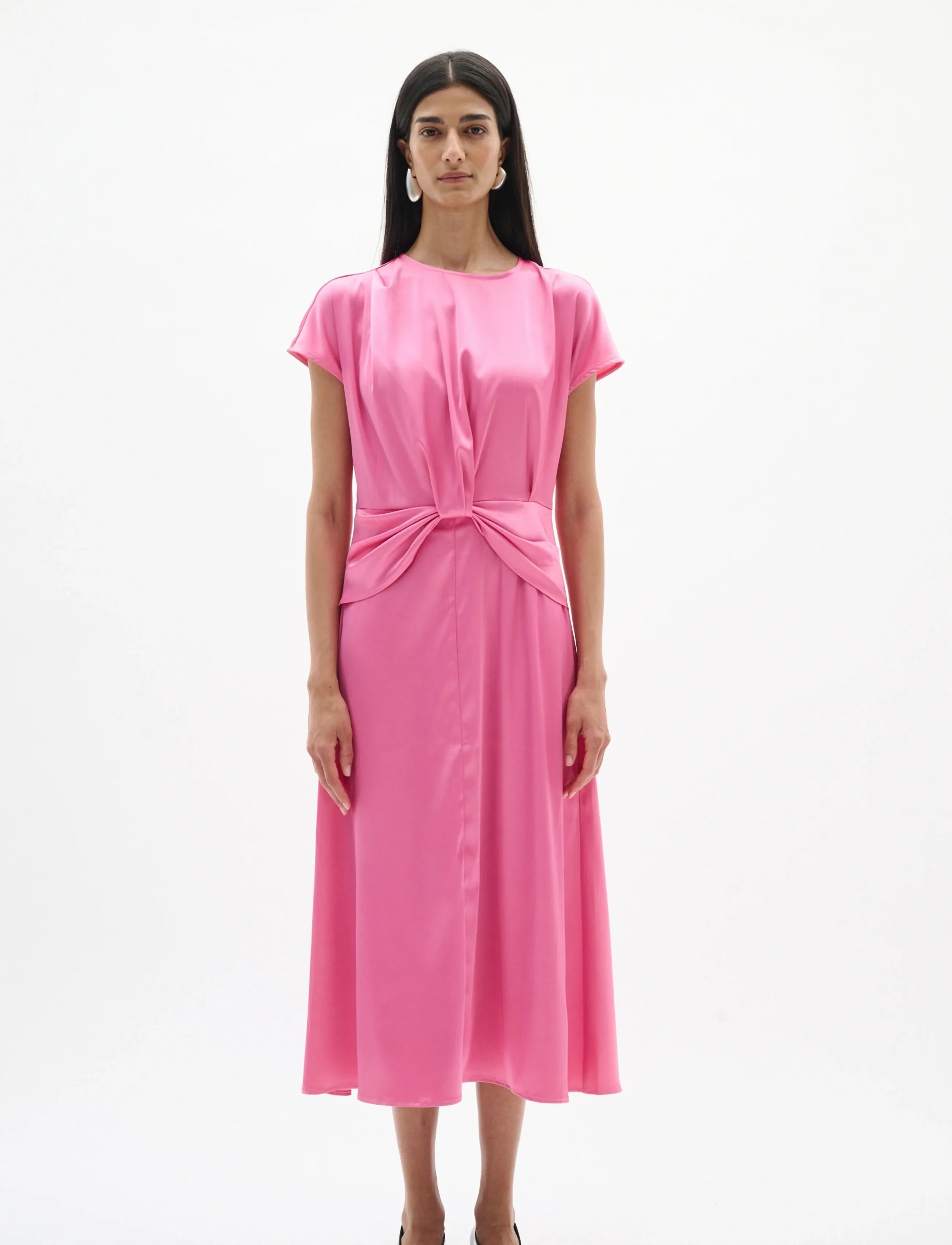 InWear - LAKEIW FEST MIDI DRESS - robes de cocktail - pink carnation - 5