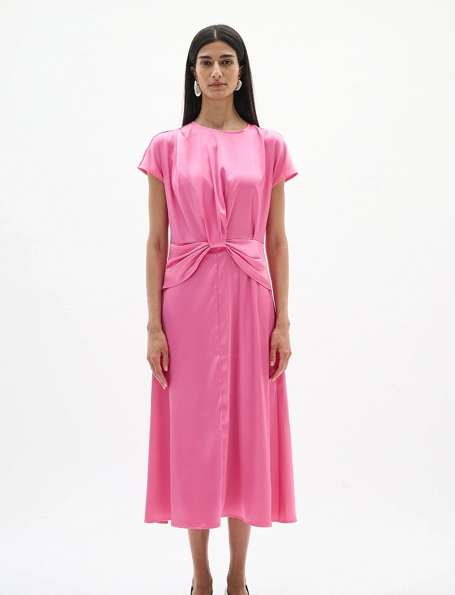 InWear - LAKEIW FEST MIDI DRESS - cocktail dresses - pink carnation - 5
