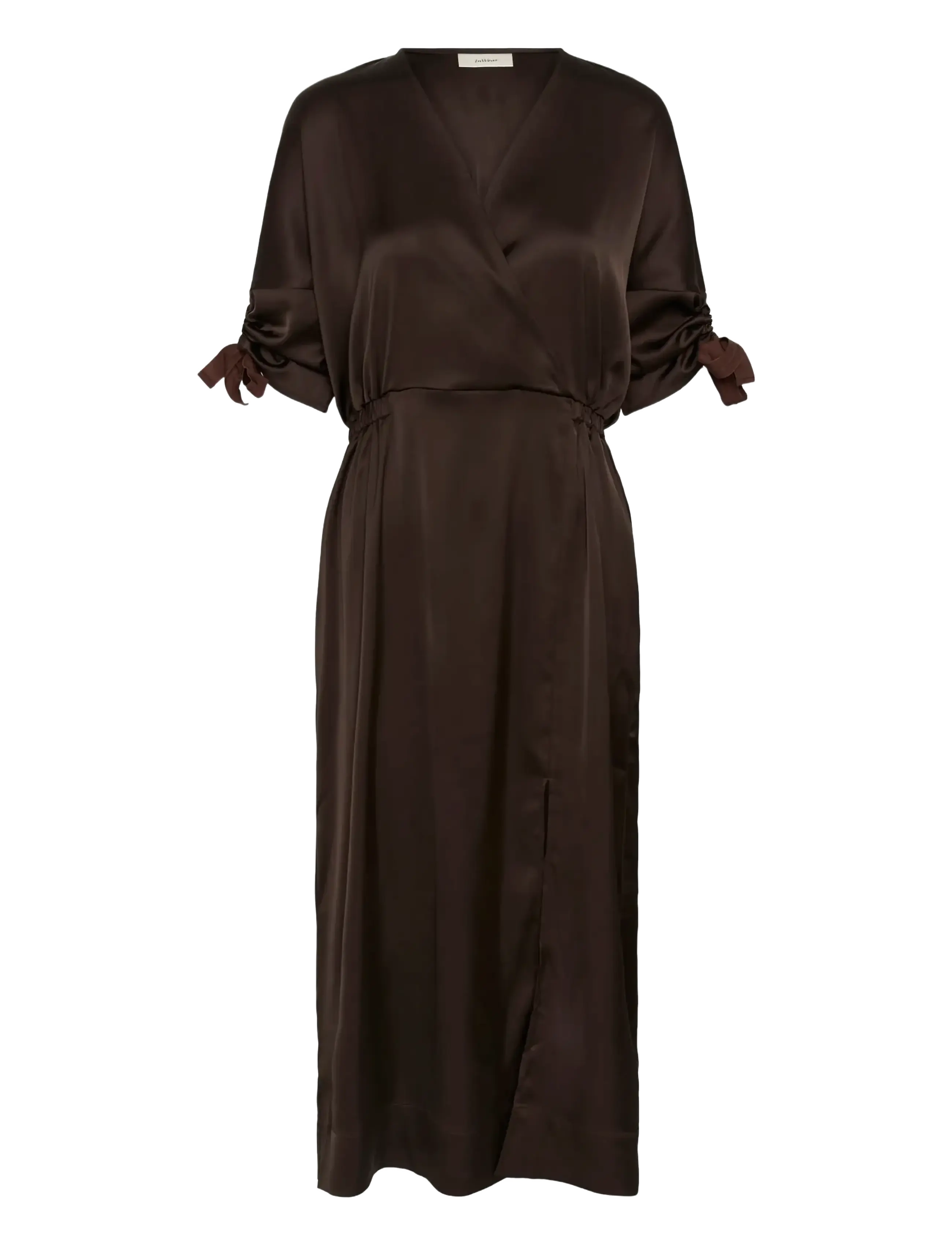 InWear LAKEIW FAKE WRAP DRESS - InWear - COFFEE BEAN / brown