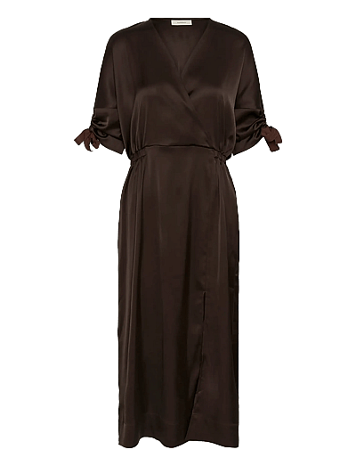 InWear LAKEIW FAKE WRAP DRESS - InWear - COFFEE BEAN / brown