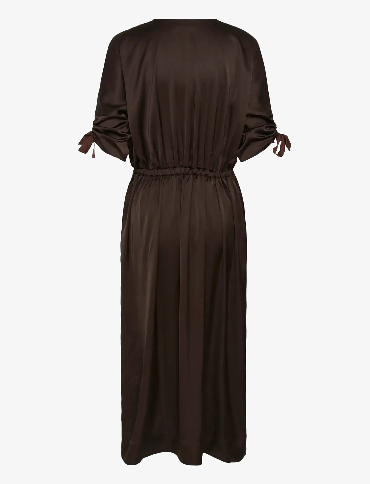 InWear - LAKEIW FAKE WRAP DRESS - wickelkleider - coffee bean - 2