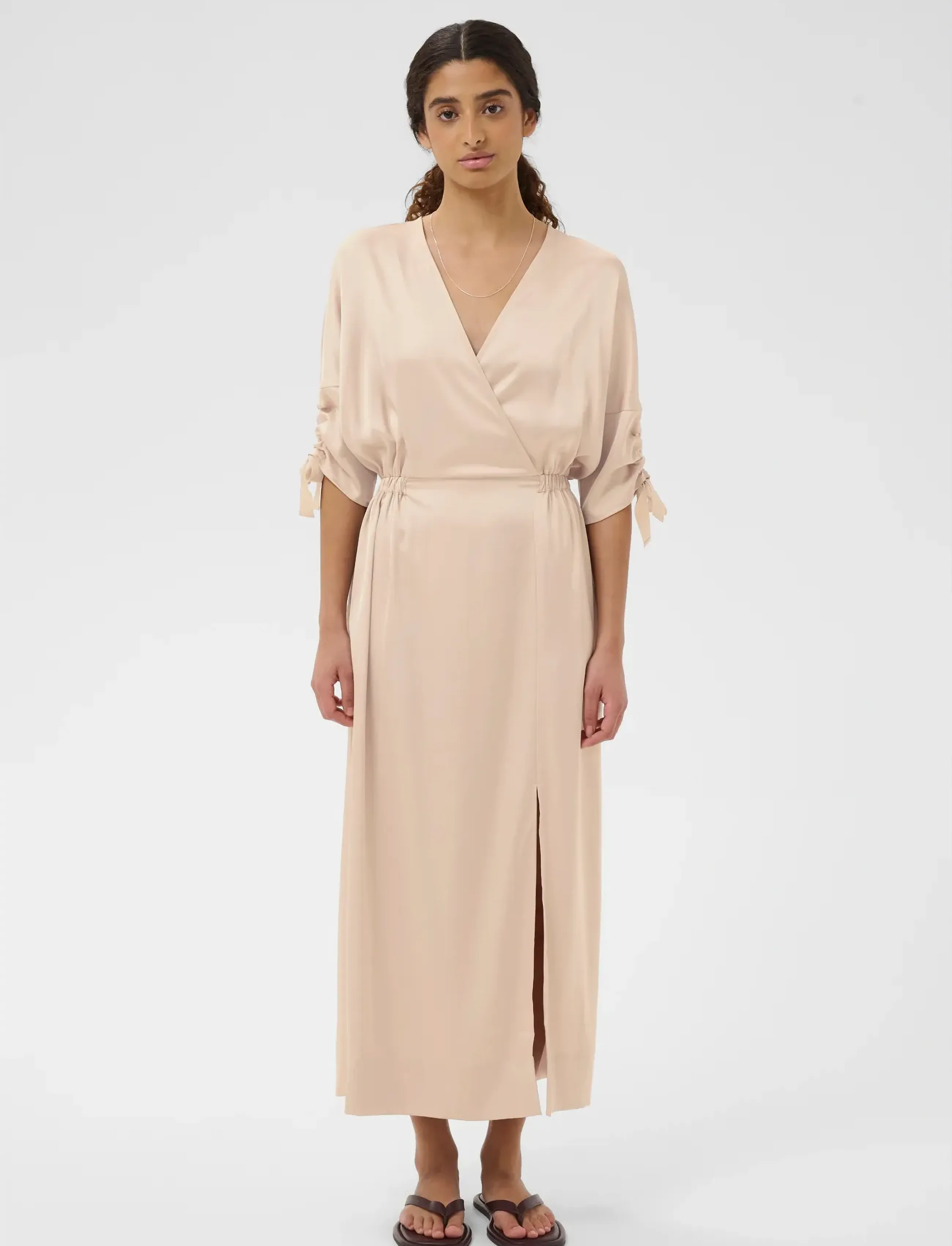 InWear - LAKEIW FAKE WRAP DRESS - wikkeljurken - haze - 3