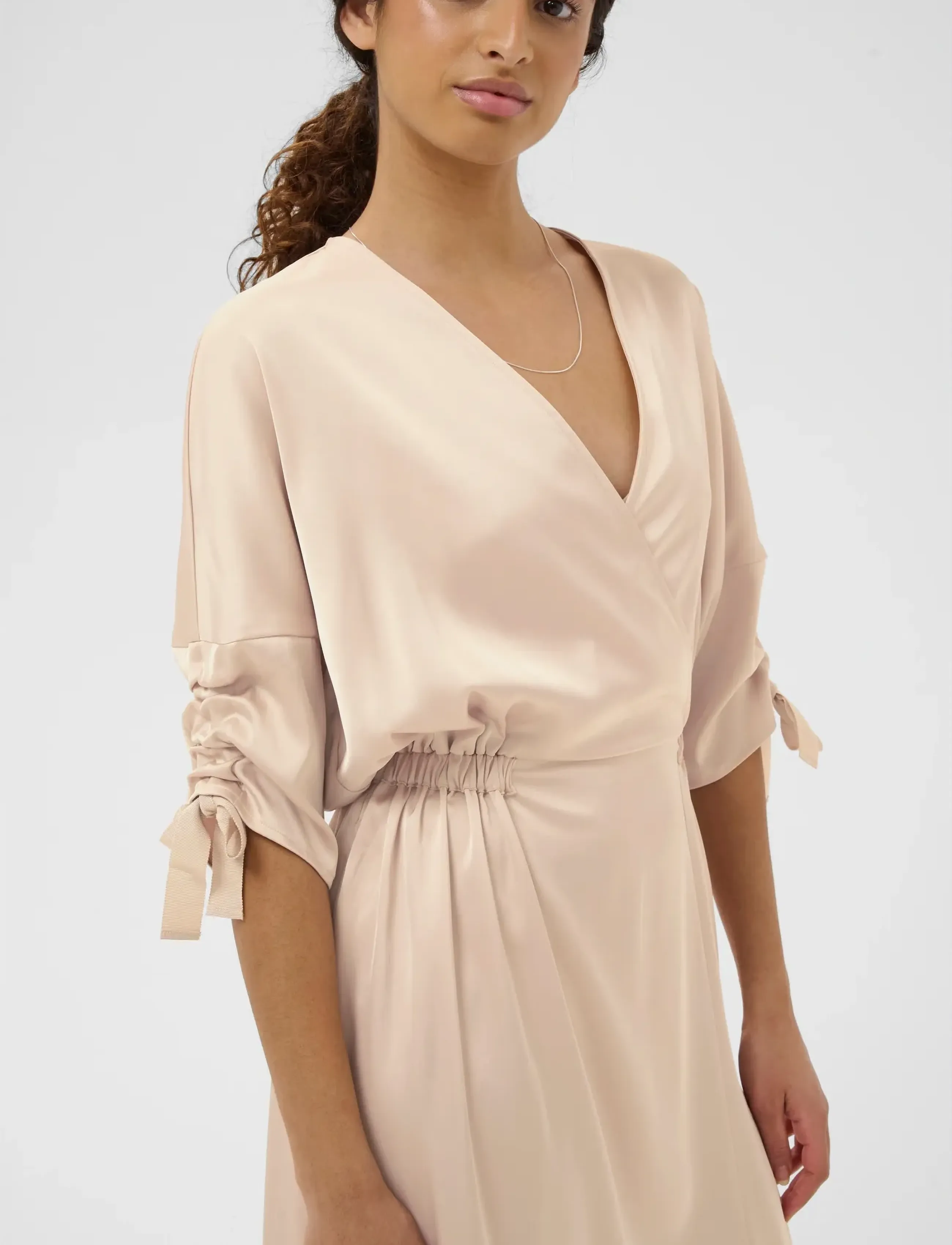 InWear - LAKEIW FAKE WRAP DRESS - wikkeljurken - haze - 5