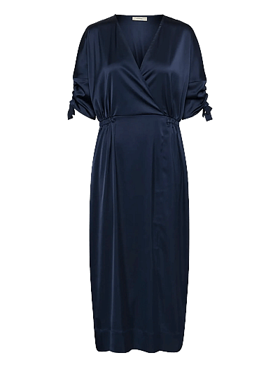 InWear LAKEIW FAKE WRAP DRESS - InWear - MIDNIGHT MAGIC / navy