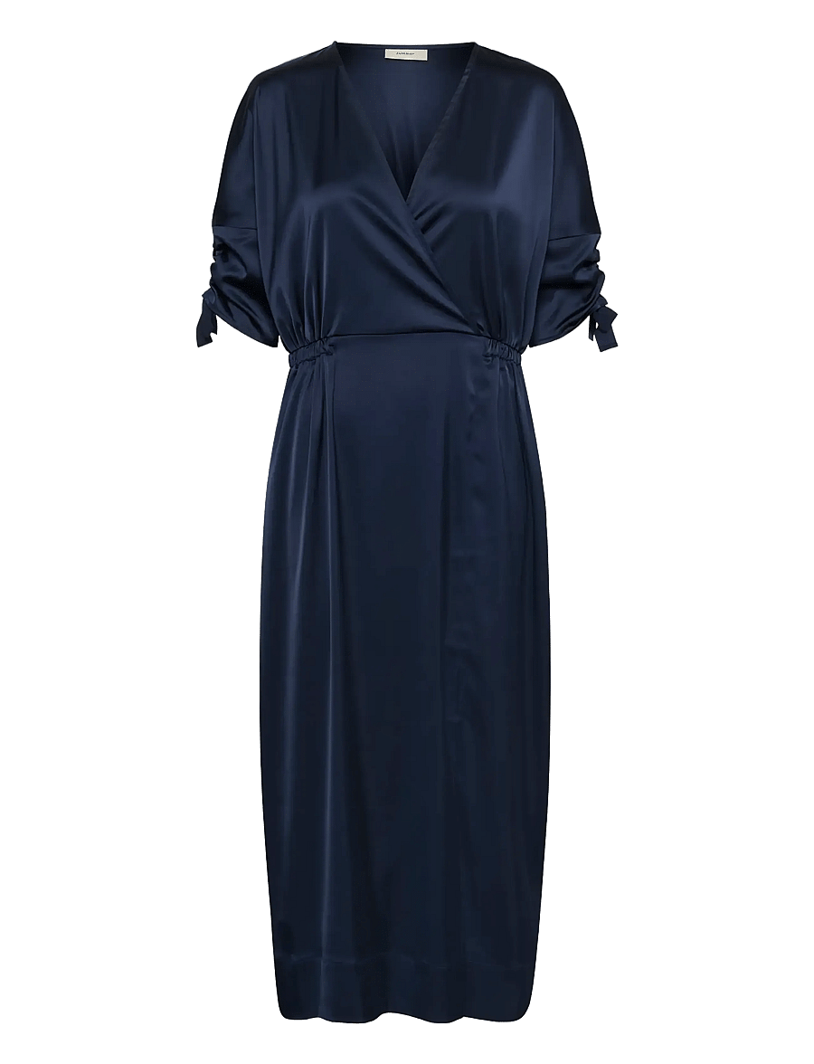 InWear - LAKEIW FAKE WRAP DRESS - wickelkleider - midnight magic - 1