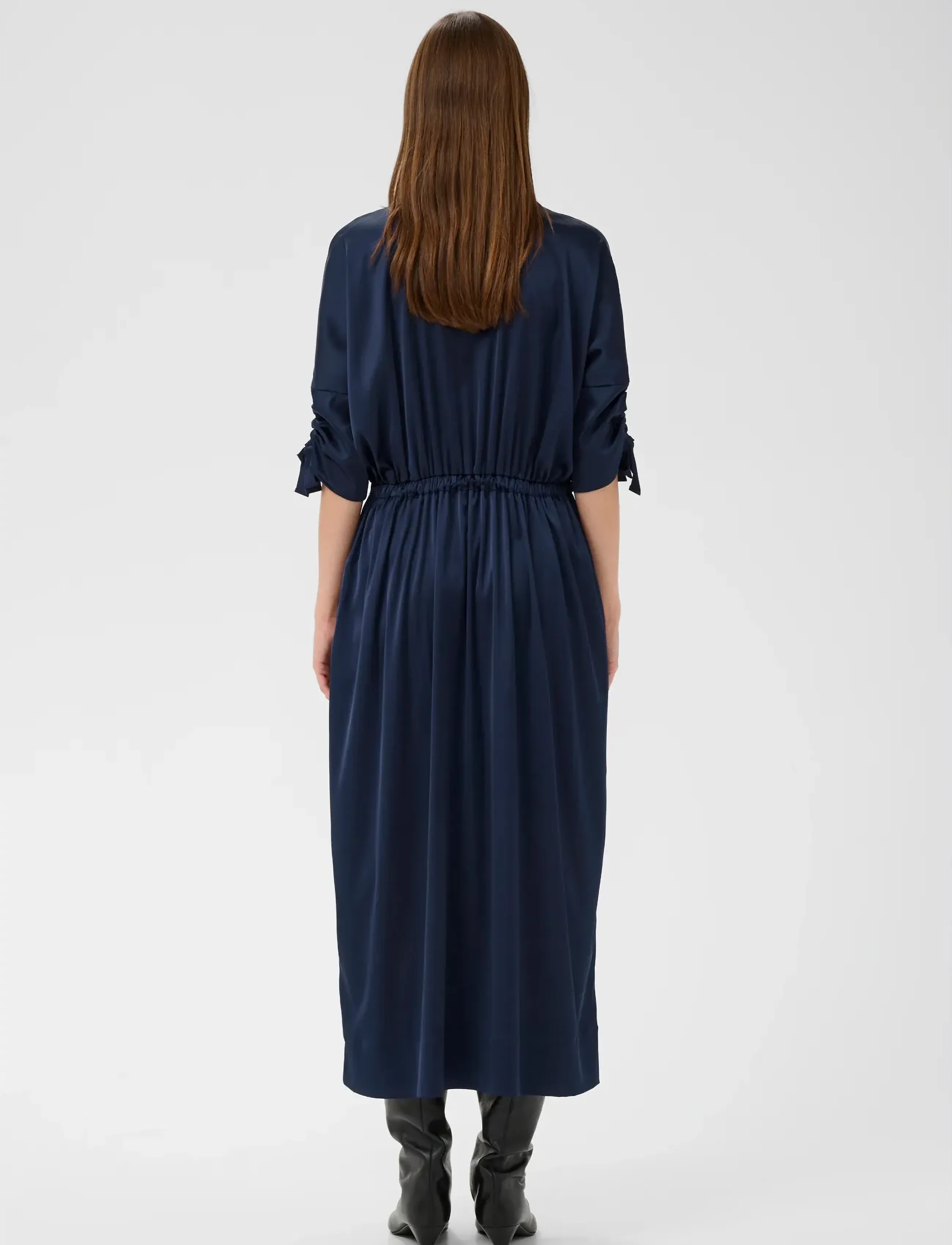 InWear - LAKEIW FAKE WRAP DRESS - wickelkleider - midnight magic - 4