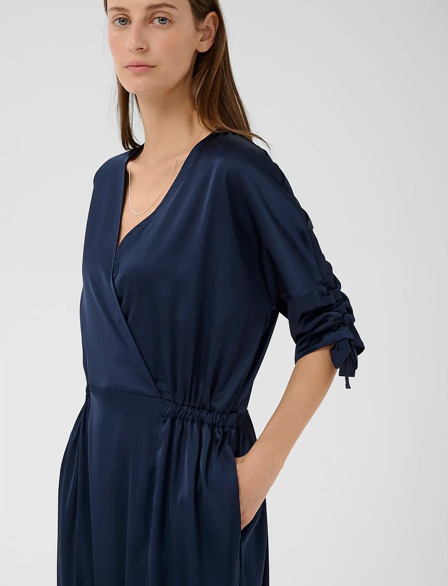 InWear - LAKEIW FAKE WRAP DRESS - wickelkleider - midnight magic - 5