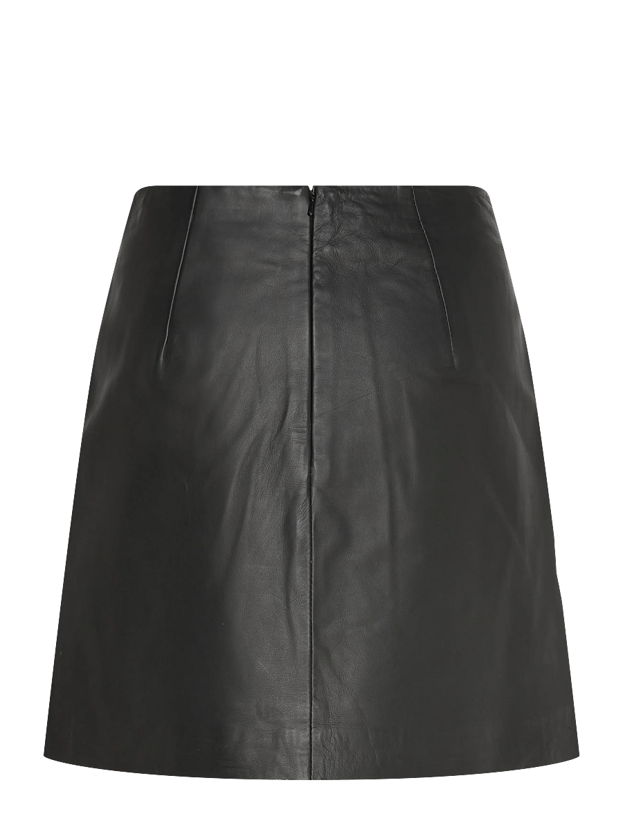 InWear - CORAHIW SKIRT - leather skirts - black - 2