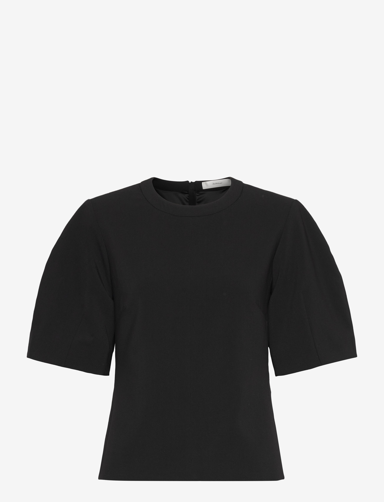 InWear - CHAYCEIW TOP - lühikeste varrukatega pluusid - black - 0