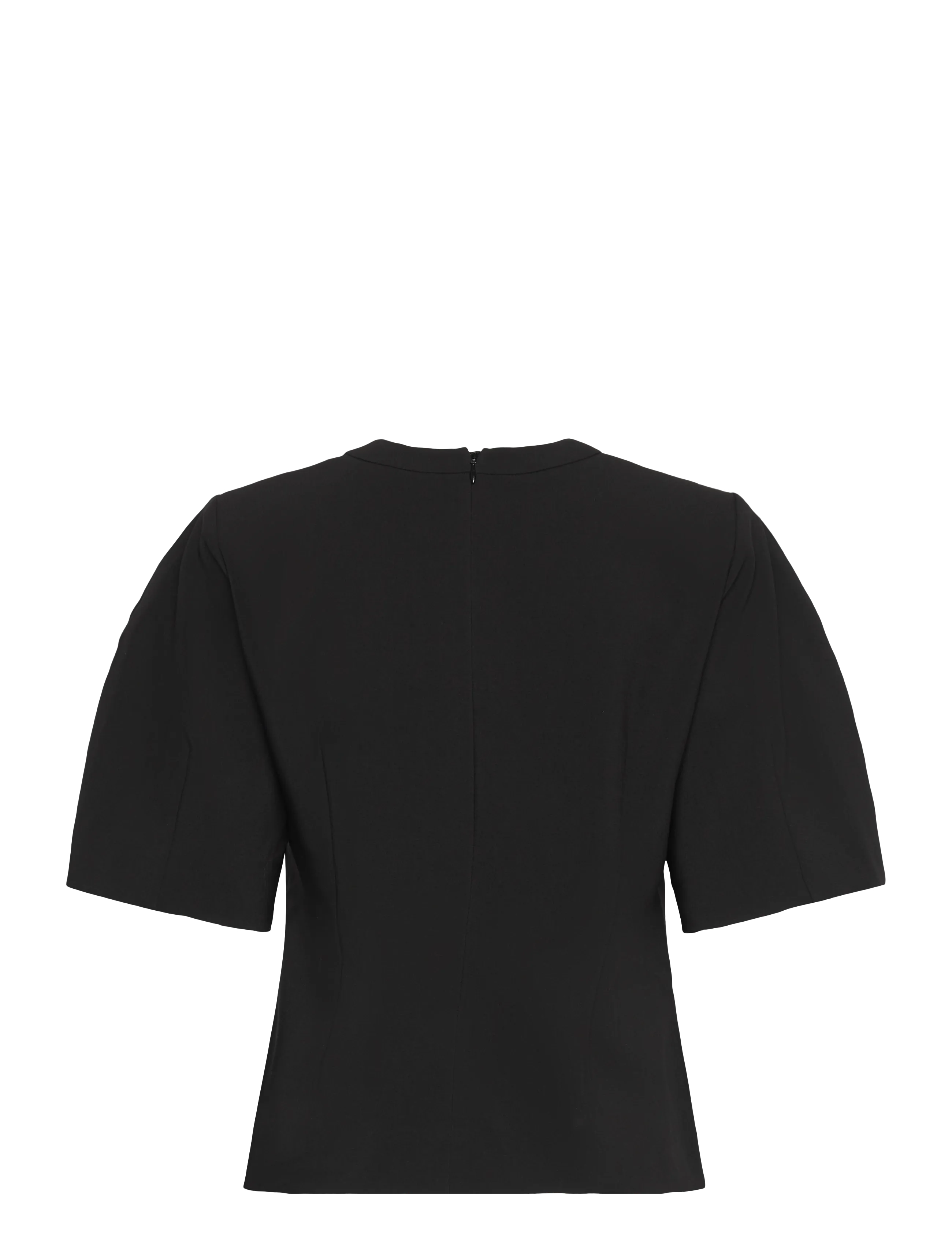 InWear - CHAYCEIW TOP - kortærmede bluser - black - 2