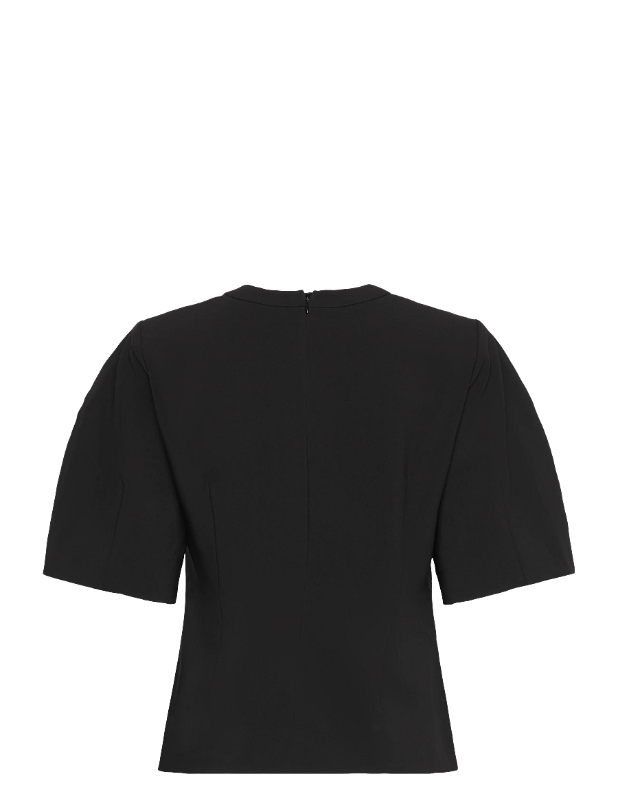 InWear - CHAYCEIW TOP - blūzes ar īsām piedurknēm - black - 2
