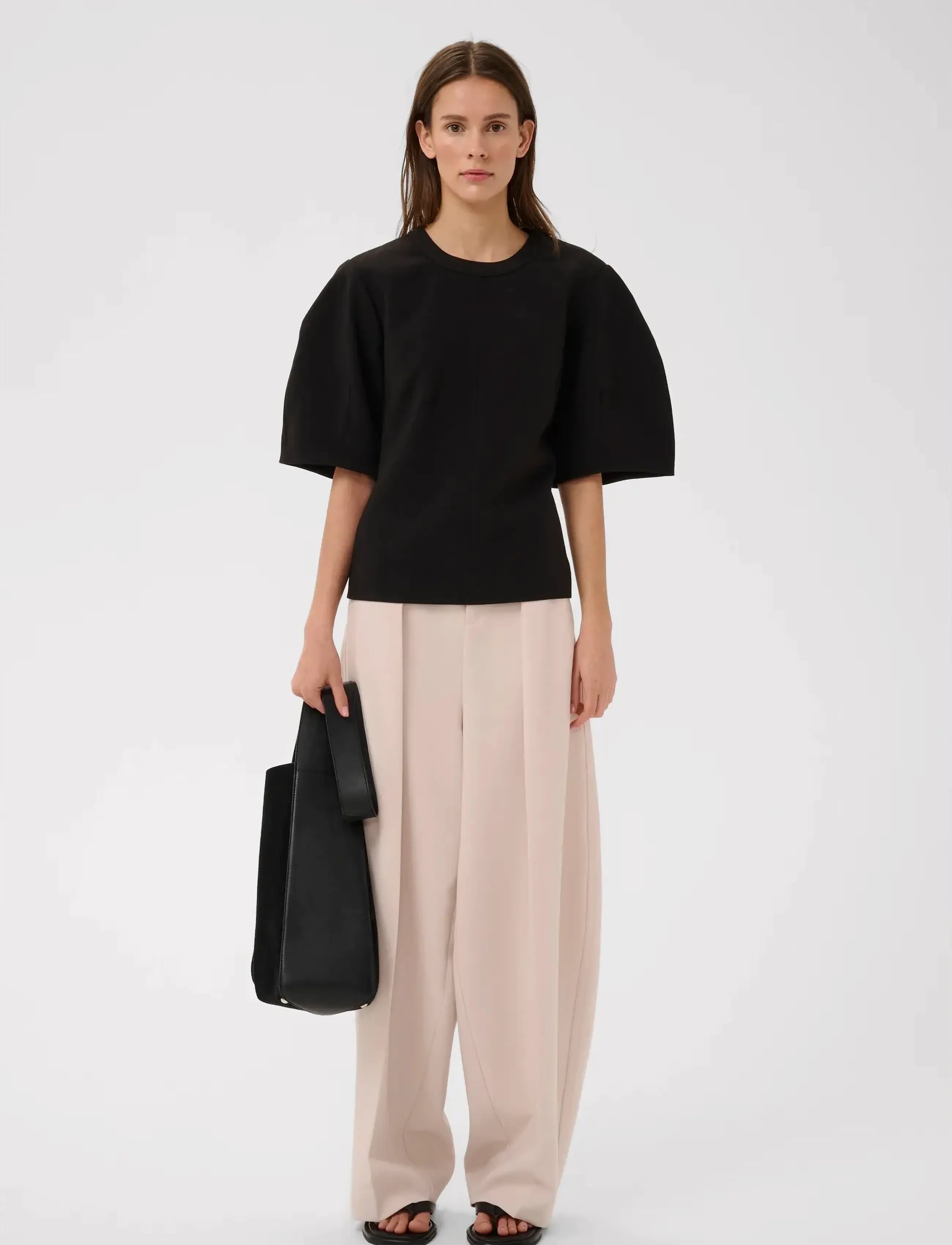 InWear CHAYCEIW TOP - Bluser & Skjorter - BLACK / black