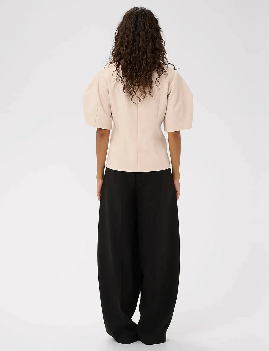 InWear - CHAYCEIW TOP - kurzärmelige blusen - haze - 4
