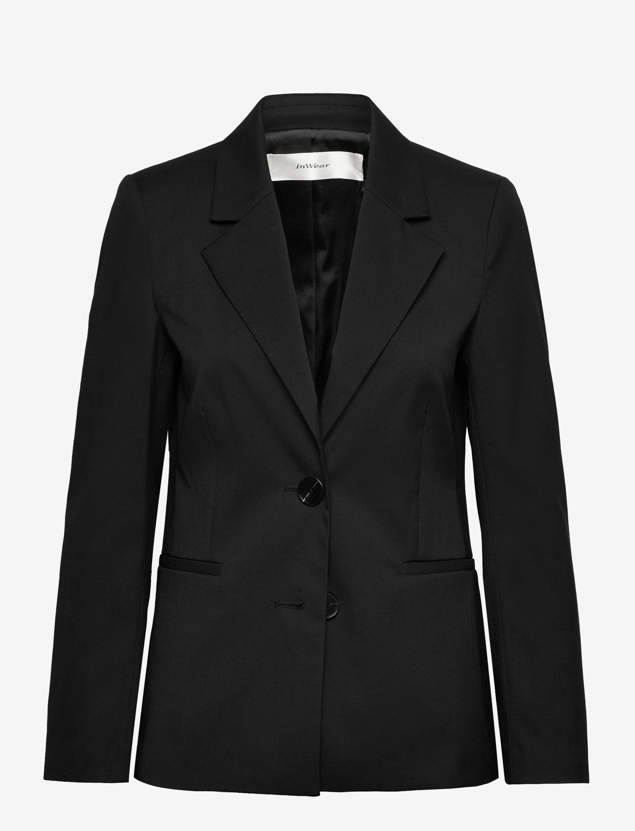 InWear - CADIEIW CORE BLAZER - enkeltradede blazere - black - 1