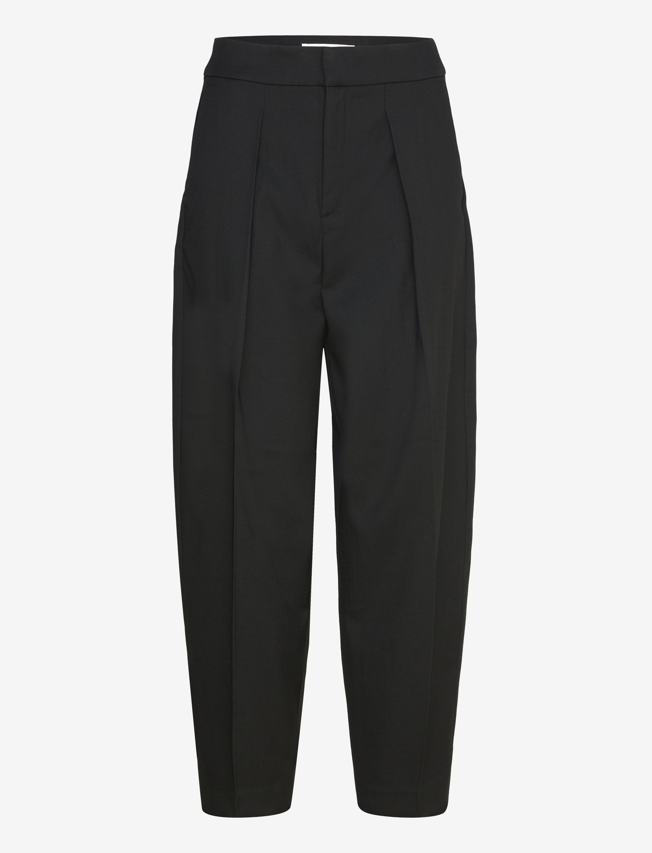InWear - CADIEIW CORE BARREL PANT - barrel trousers - black - 1