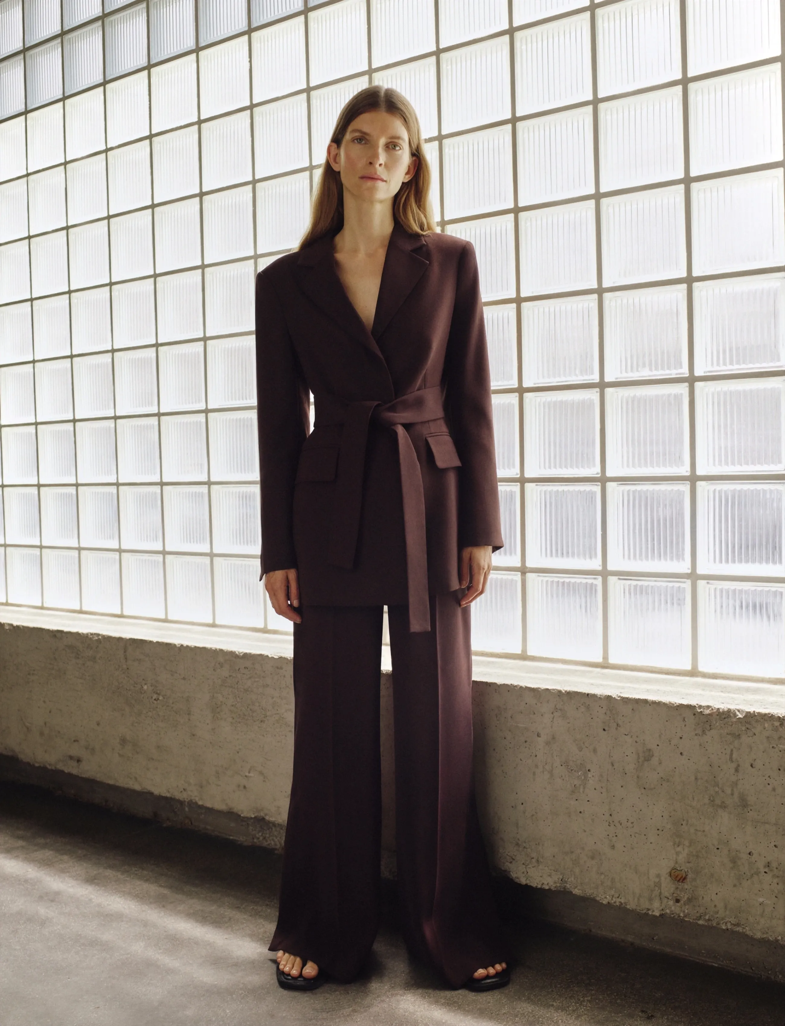 InWear Celiahiw Blazer, 38, Brown, Blazere > Blazere Med Bælte, Dame