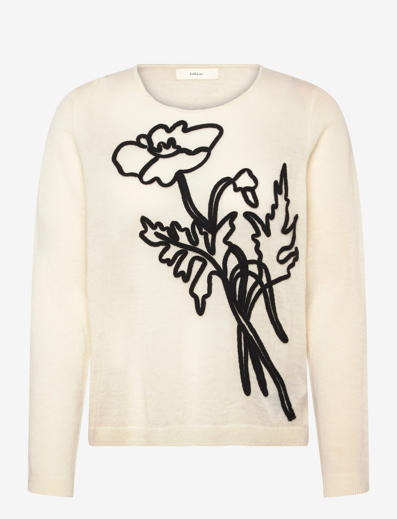 InWear - MEERIIW PULLOVER - trøjer - haze melange/black - 1