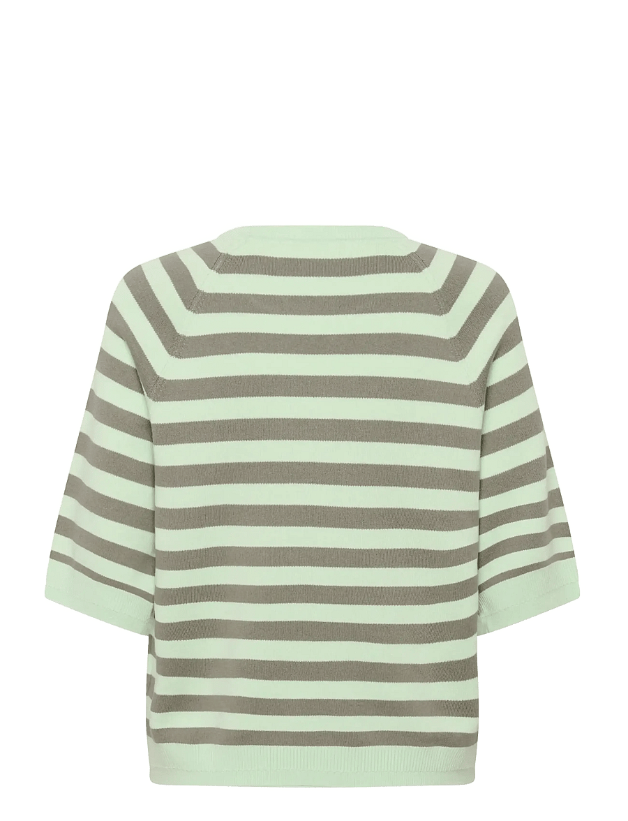 InWear - MADIEIW TEE - striktrøjer - spray/mulled basil stripe - 2