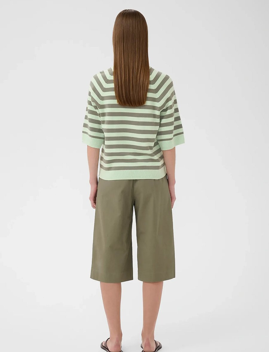 InWear - MADIEIW TEE - striktrøjer - spray/mulled basil stripe - 4