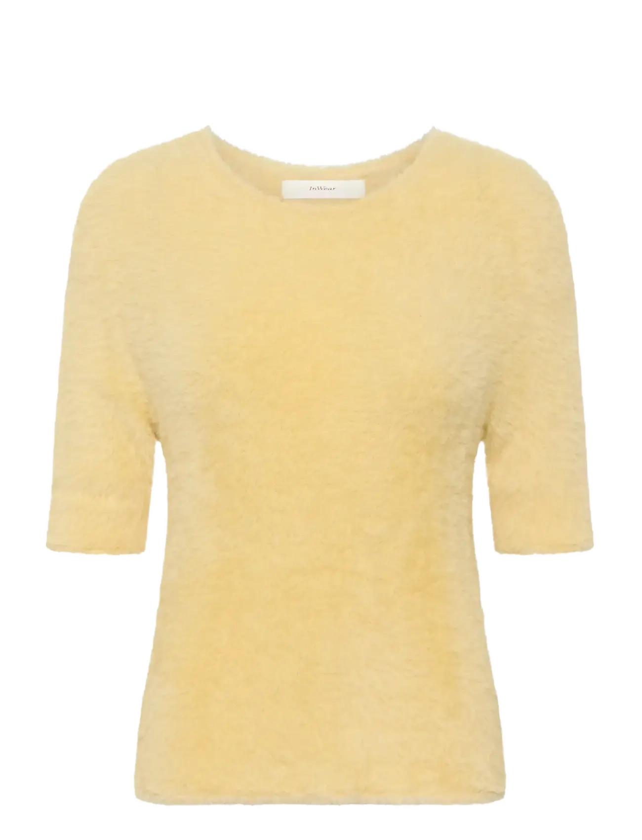 InWear MALAIW TEE - Strikkevarer - CHAMOMILE / yellow