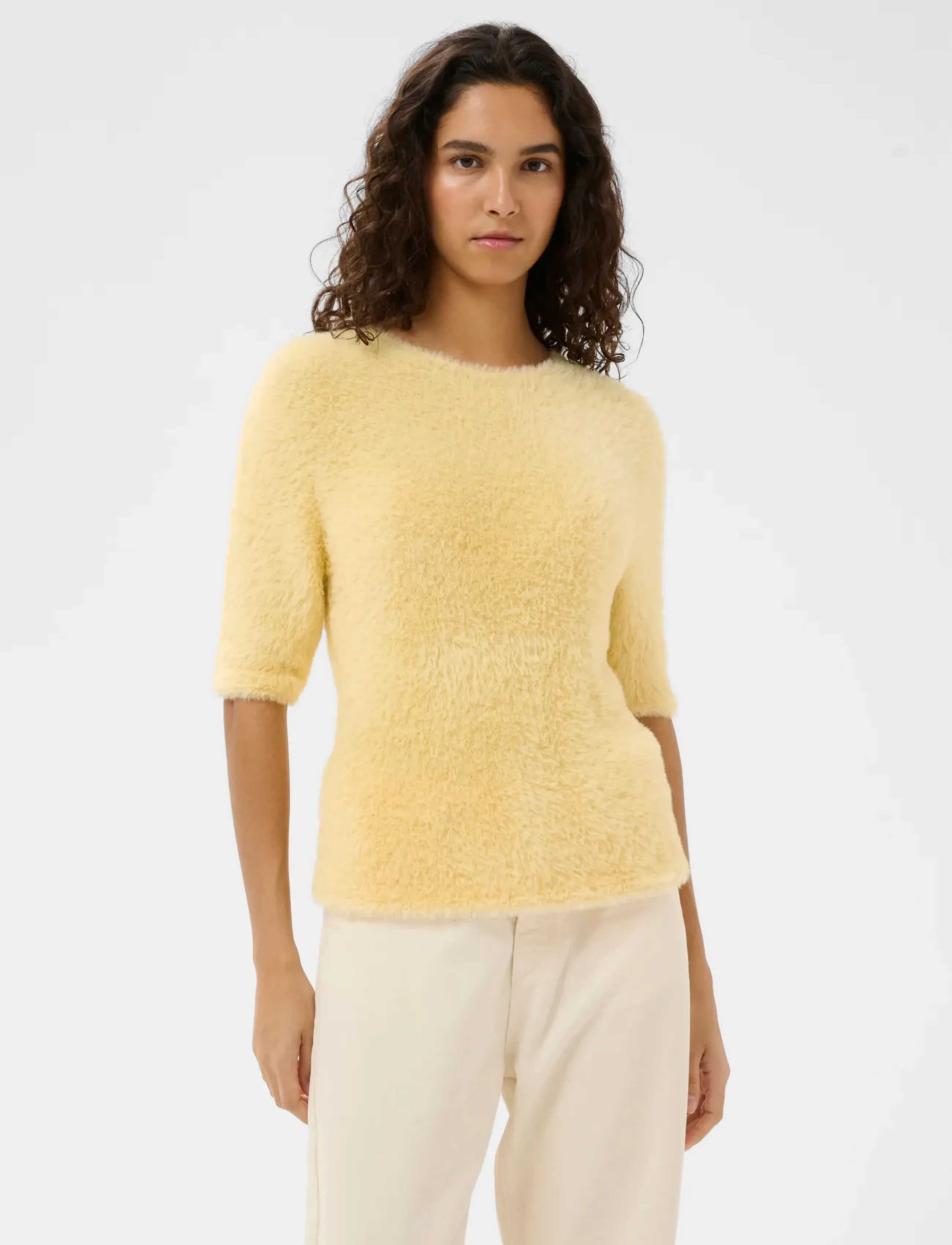 InWear Malaiw Tee, M, Knitwear, Gelb - Jumpers, Frauen