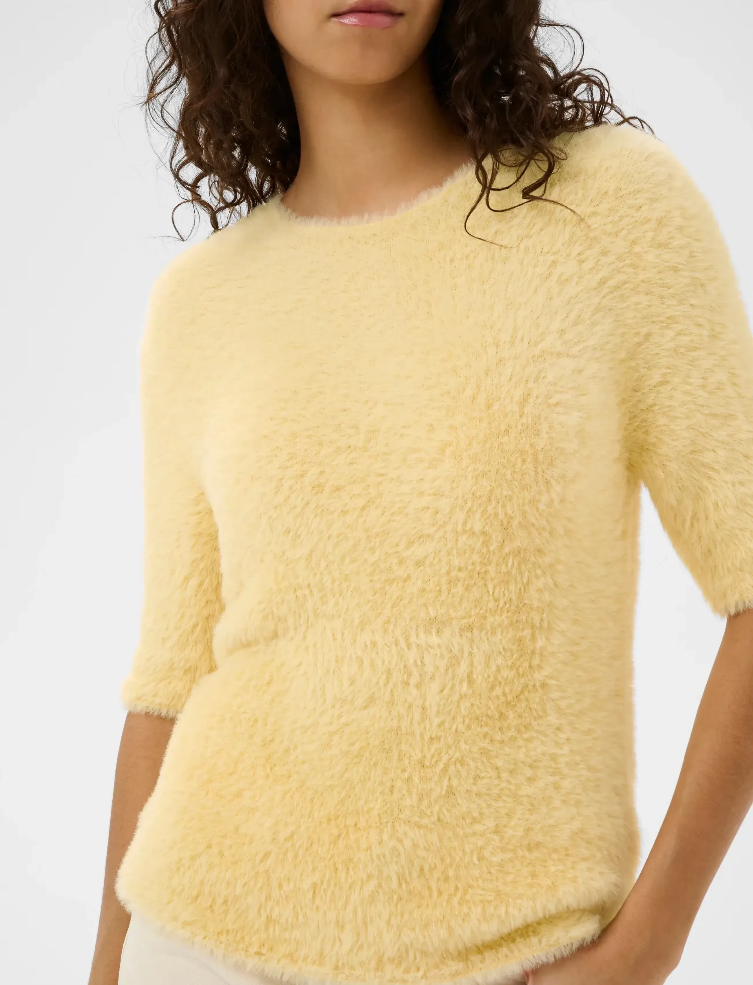 InWear - MALAIW TEE - stickade tröjor - chamomile - 5