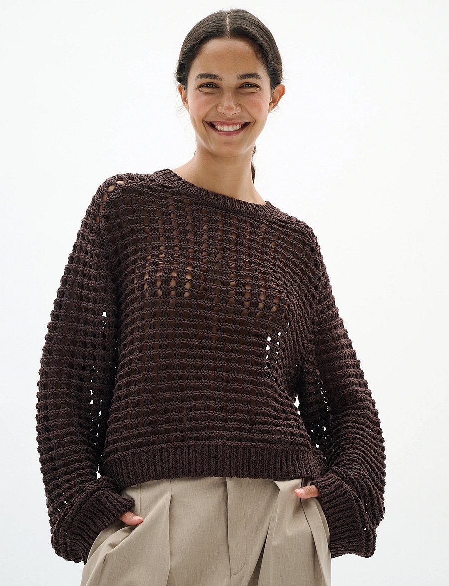 InWear - MUNOIW PULLOVER - stickade tröjor - coffee bean - 0