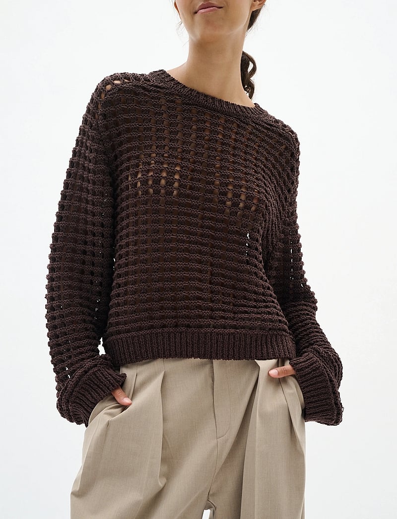 InWear - MUNOIW PULLOVER - striktrøjer - coffee bean - 4