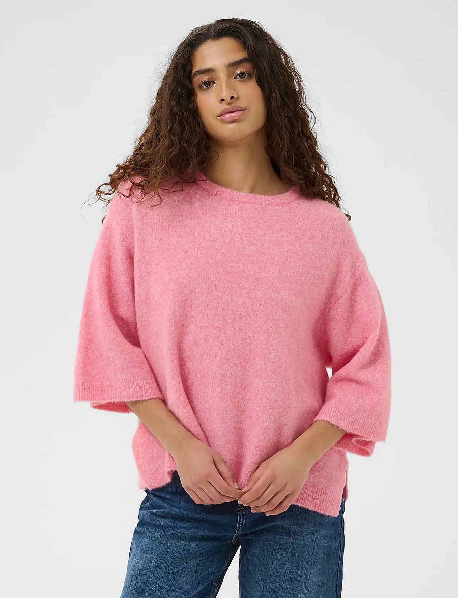 InWear - GUNIIW TEE - pullover - pink carnation melange - 0