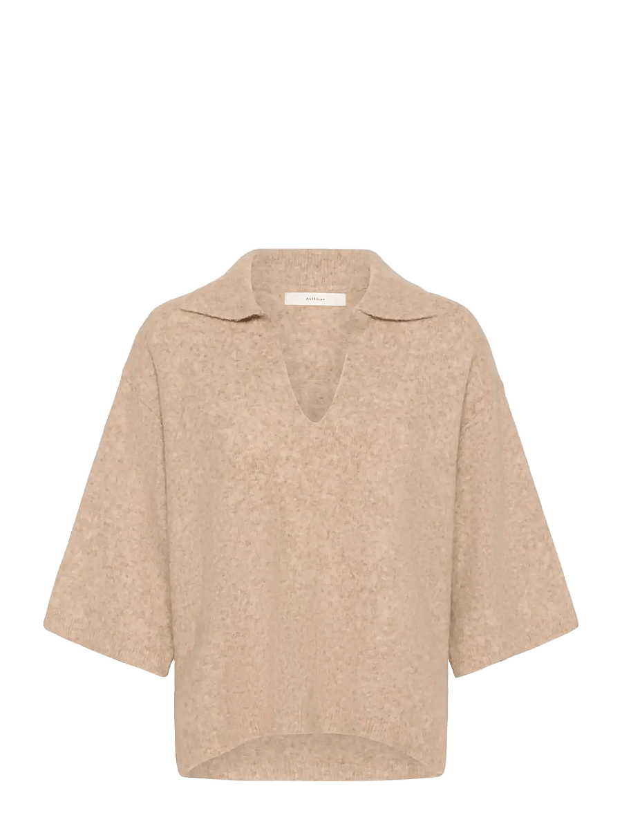 InWear - GUNIIW POLO - poloshirts - cornstalk melange - 1