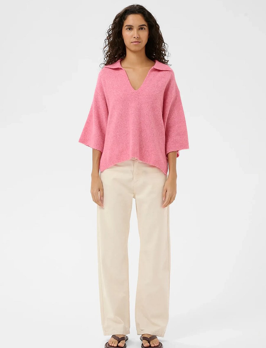 InWear - GUNIIW POLO - poloer - pink carnation melange - 3