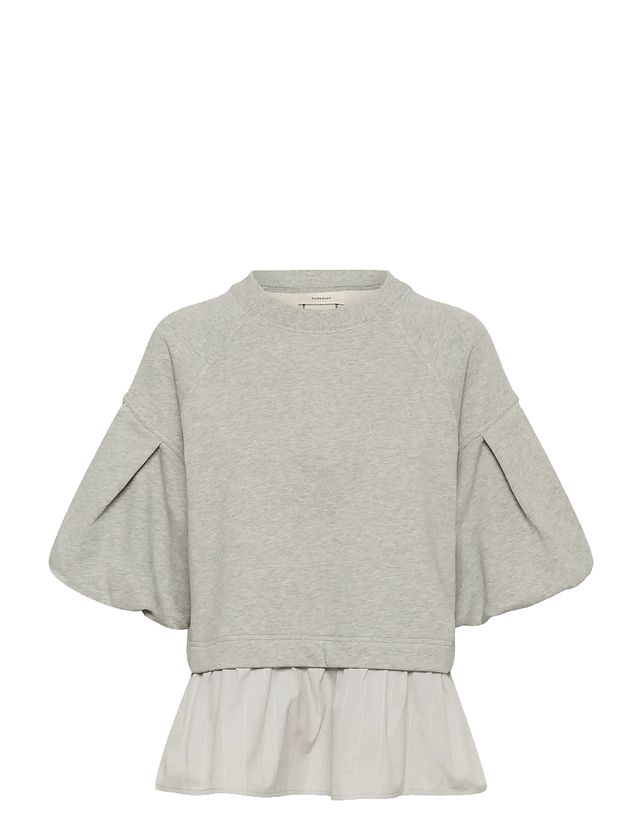 InWear - DESSYIW TOP - fashion trends - chateau grey pinstripe - 1