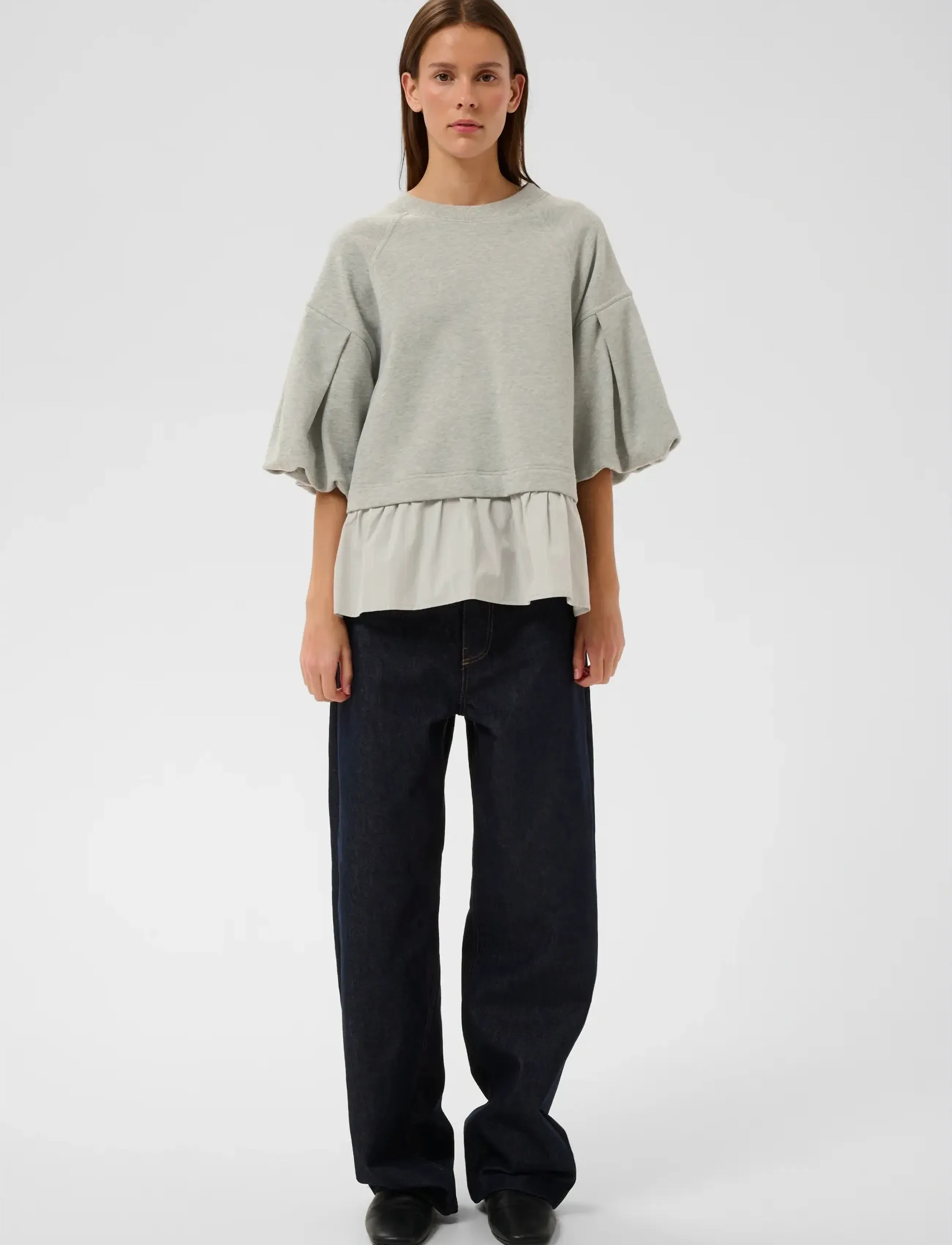 InWear - DESSYIW TOP - sweatshirts - chateau grey pinstripe - 3