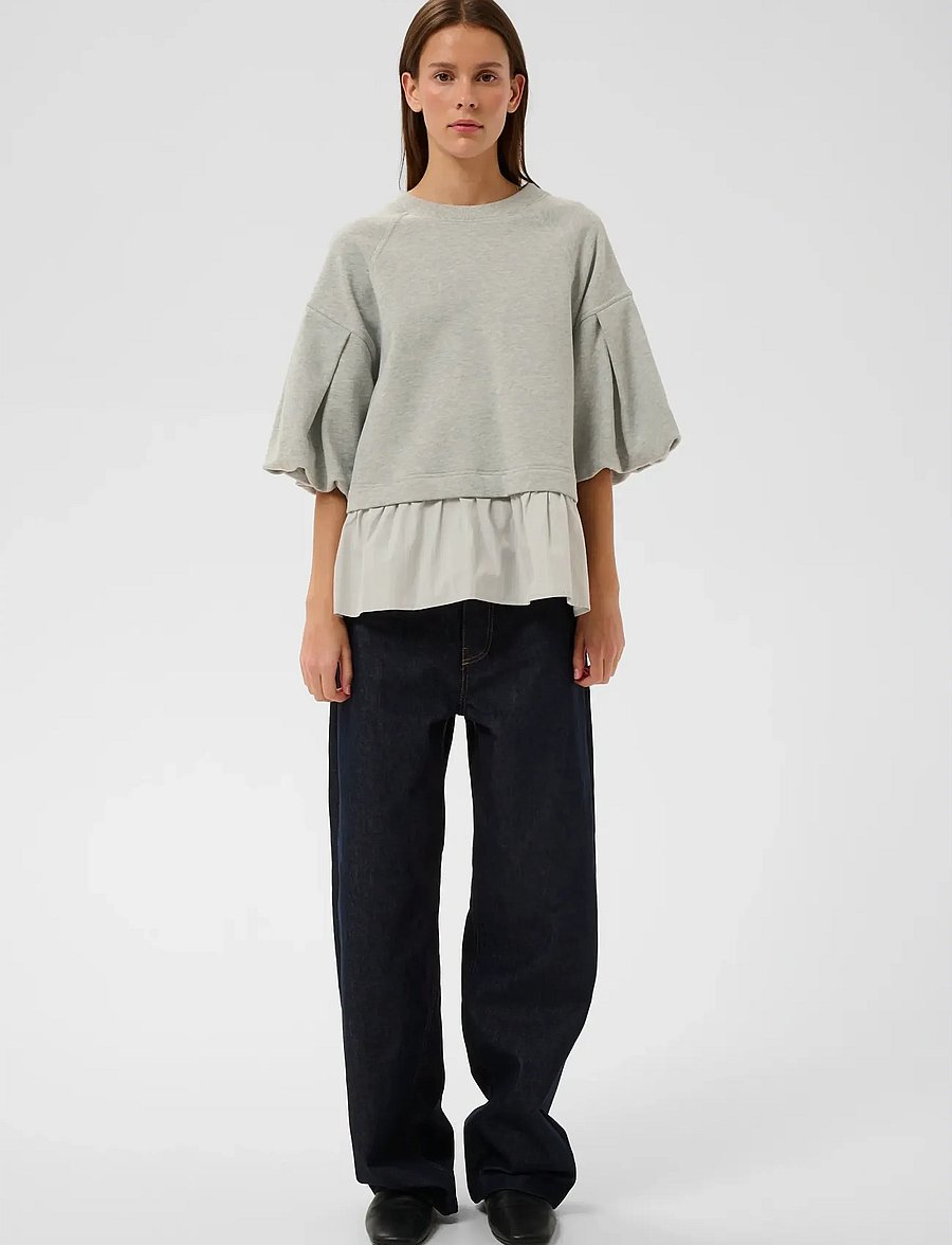 InWear - DESSYIW TOP - fashion trends - chateau grey pinstripe - 3