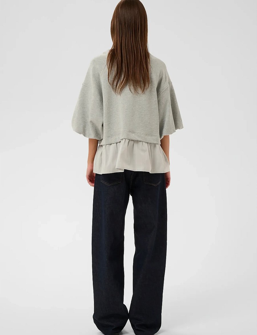 InWear - DESSYIW TOP - fashion trends - chateau grey pinstripe - 4