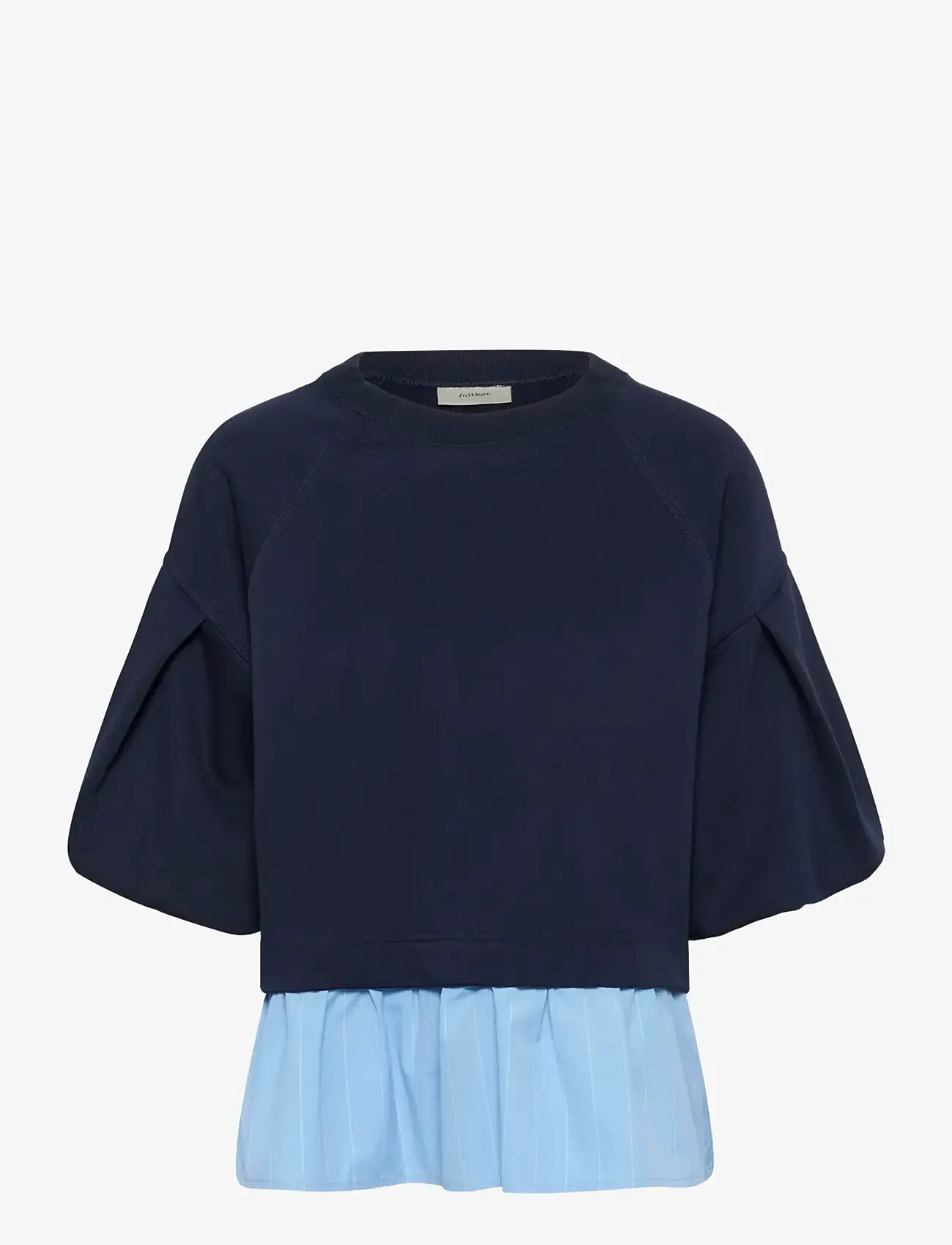 InWear - DESSYIW TOP - mode trends - open air pinstripe - 1