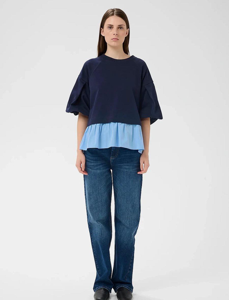 InWear - DESSYIW TOP - sweatshirts - open air pinstripe - 3