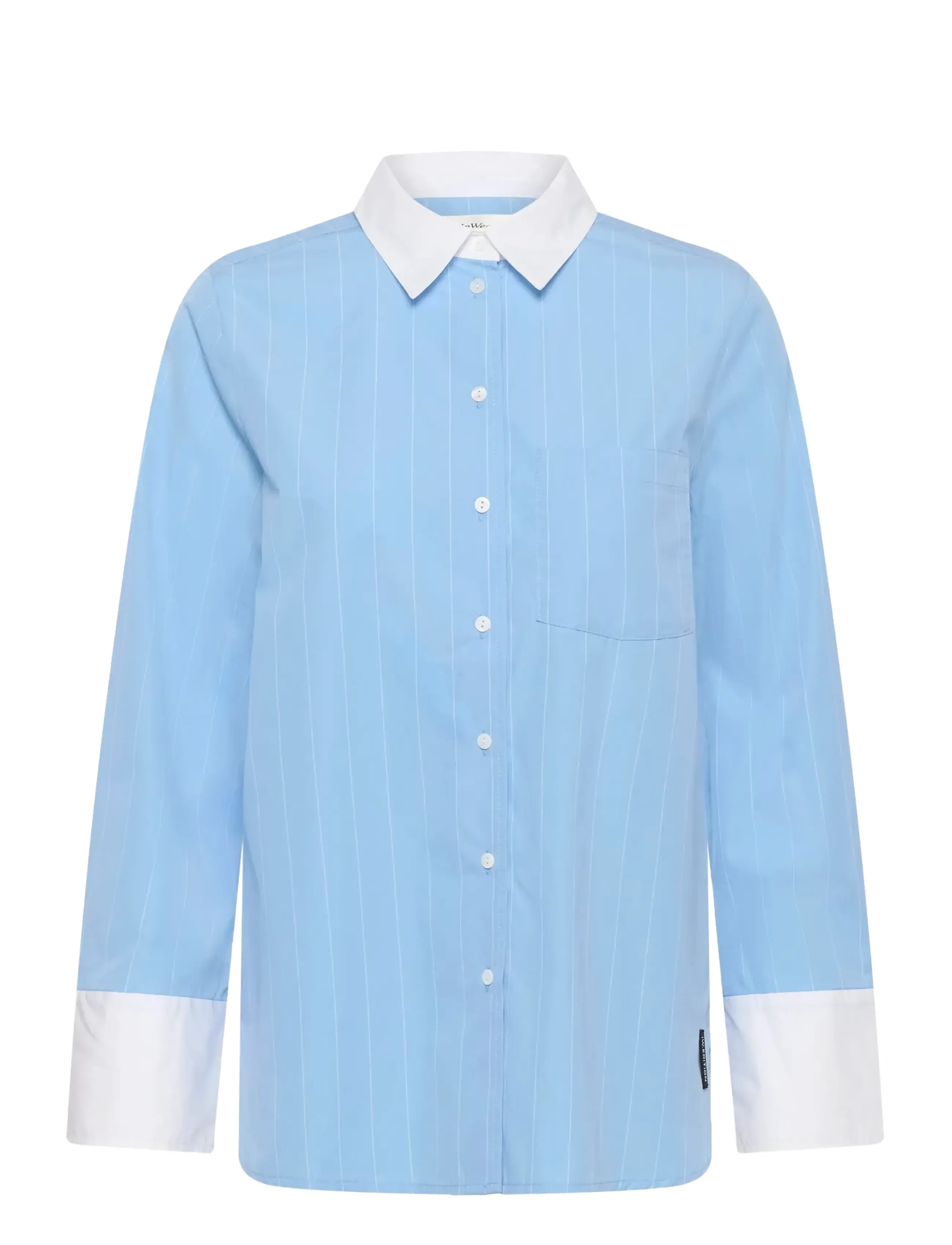 InWear DESSYIW SHIRT - Transitional Layering - OPEN AIR PINSTRIPE / blue