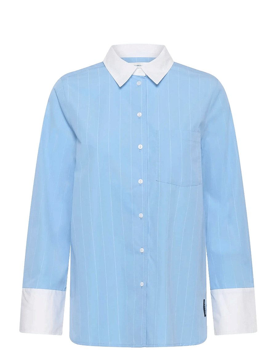 InWear - DESSYIW SHIRT - langærmede skjorter - open air pinstripe - 1