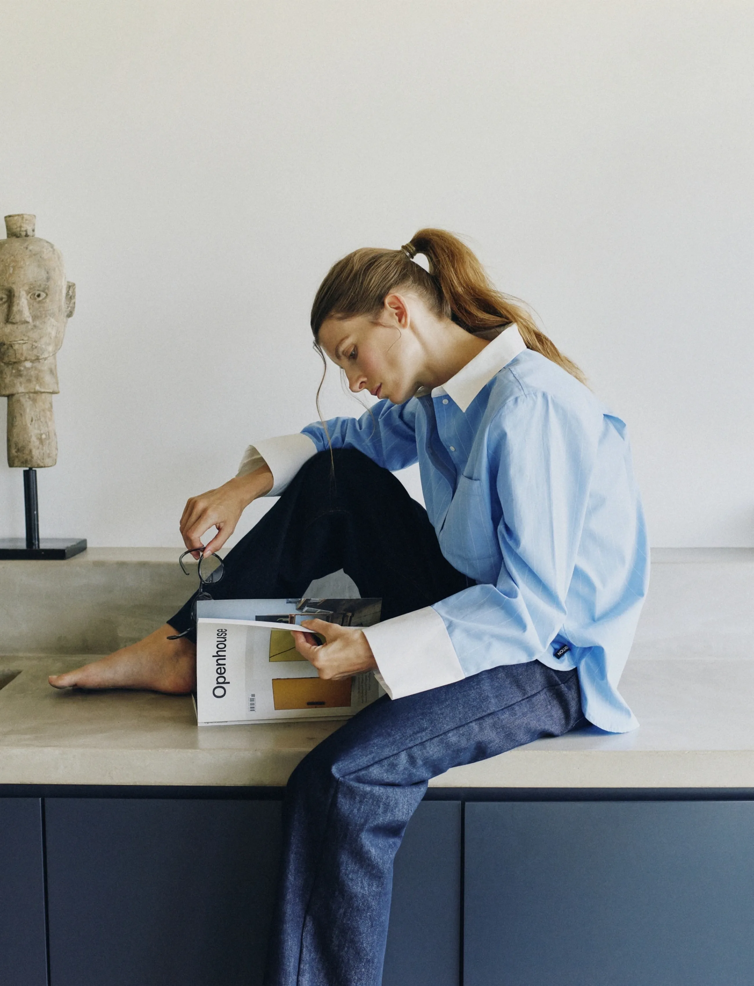 InWear - DESSYIW SHIRT - long-sleeved shirts - open air pinstripe - 3