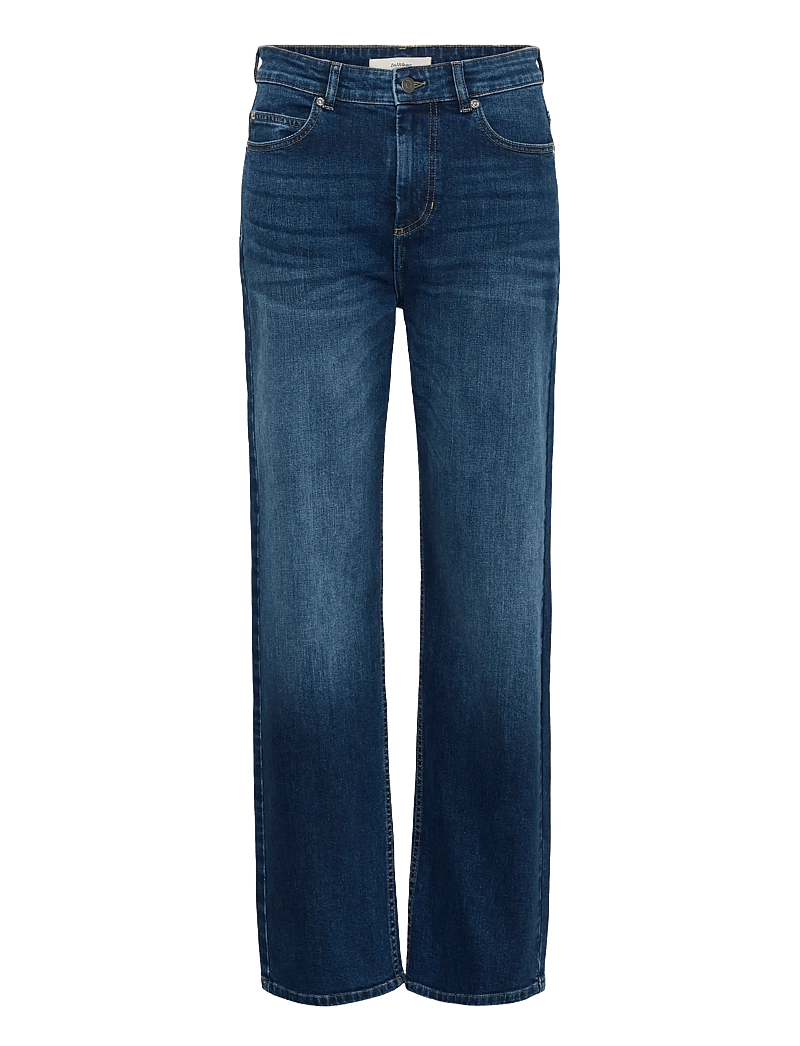 InWear - DARLINAIW CORE STRAIGHT JEANS - boyfriend jeans - washed medium blue denim - 1