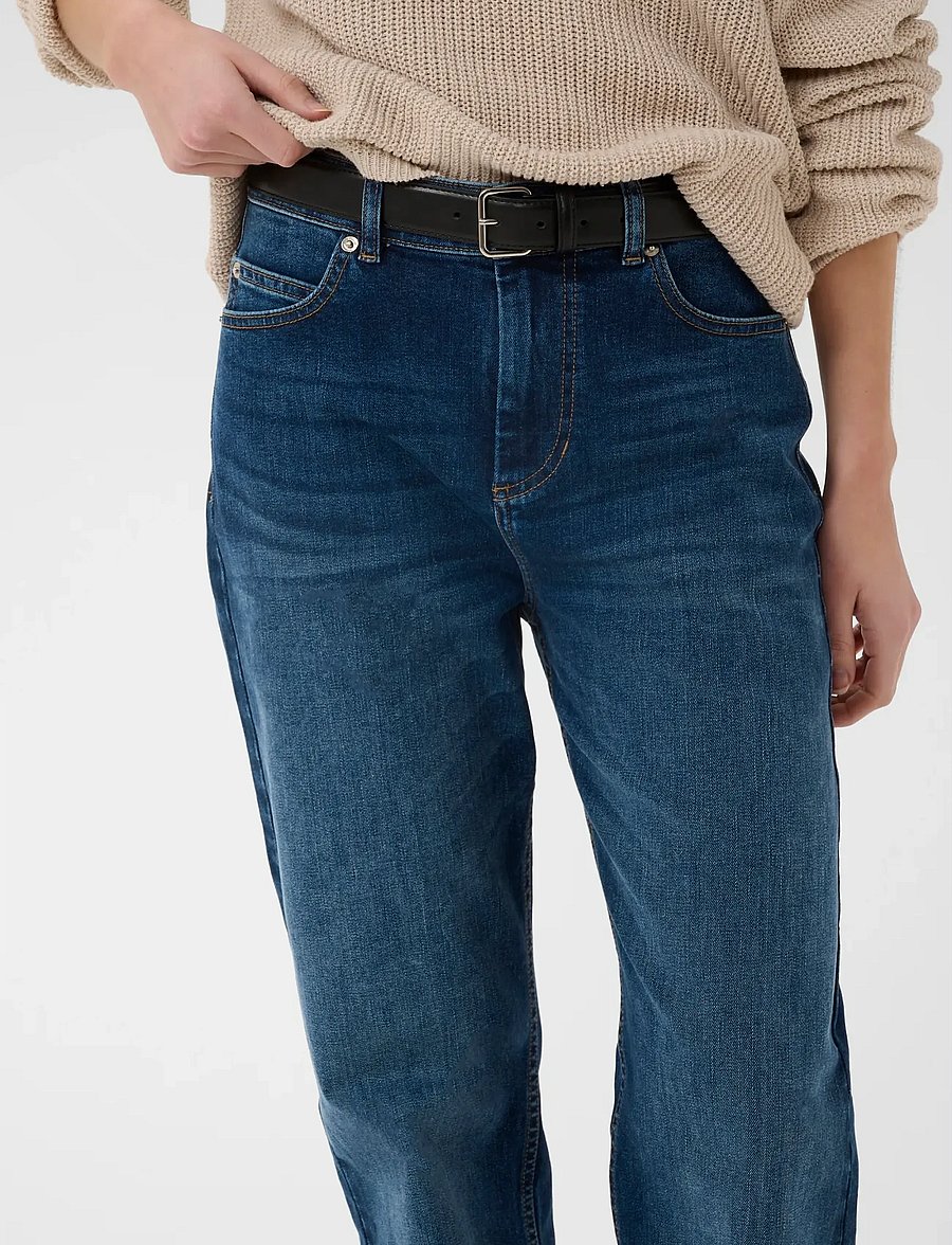 InWear - DARLINAIW CORE STRAIGHT JEANS - boyfriend-teksad - washed medium blue denim - 5