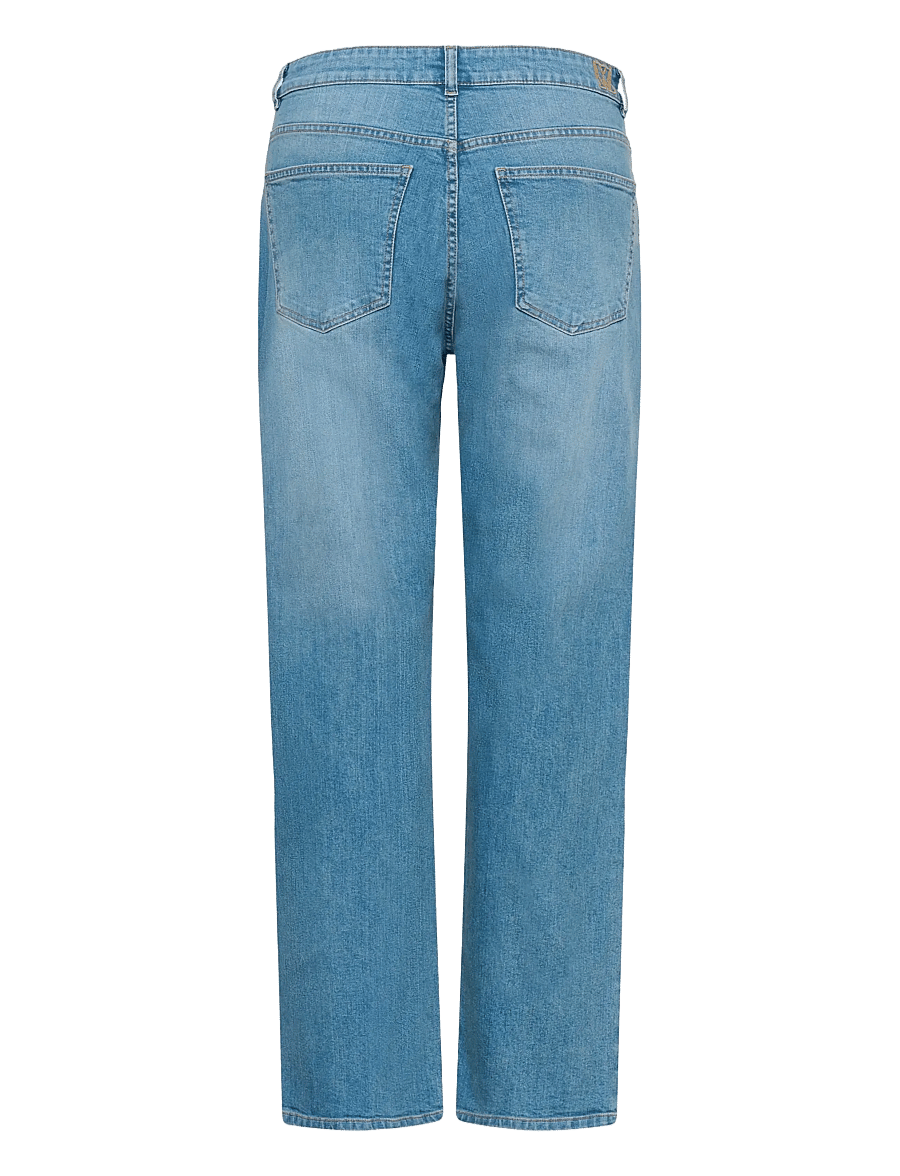 InWear - DARLINAIW CORE STRAIGHT JEANS - boyfriend jeans - washed light blue demim - 2