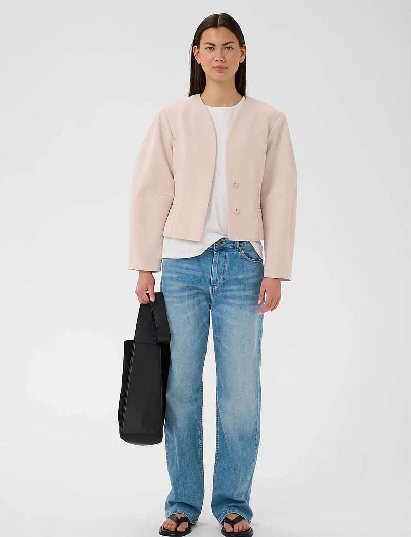 InWear - DARLINAIW CORE STRAIGHT JEANS - boyfriend jeans - washed light blue demim - 3