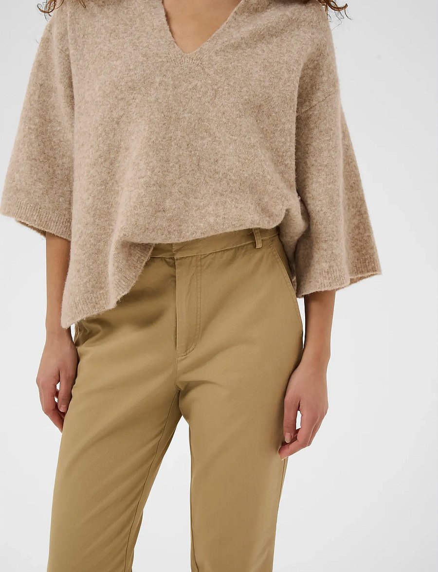 InWear - DIAZIW NOLONA LONG PANT - chinos - latte - 5