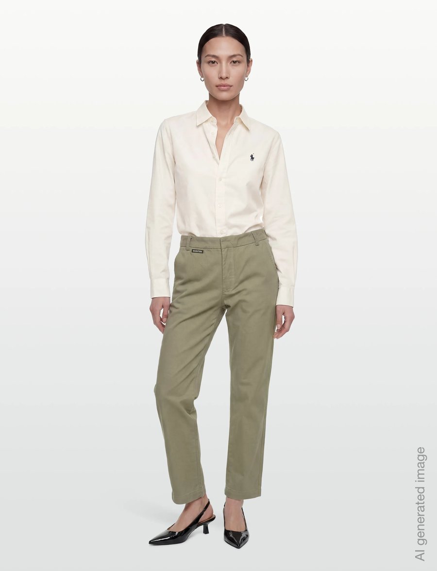 InWear - DIAZIW NOLONA LONG PANT - chinos - mulled basil - 0
