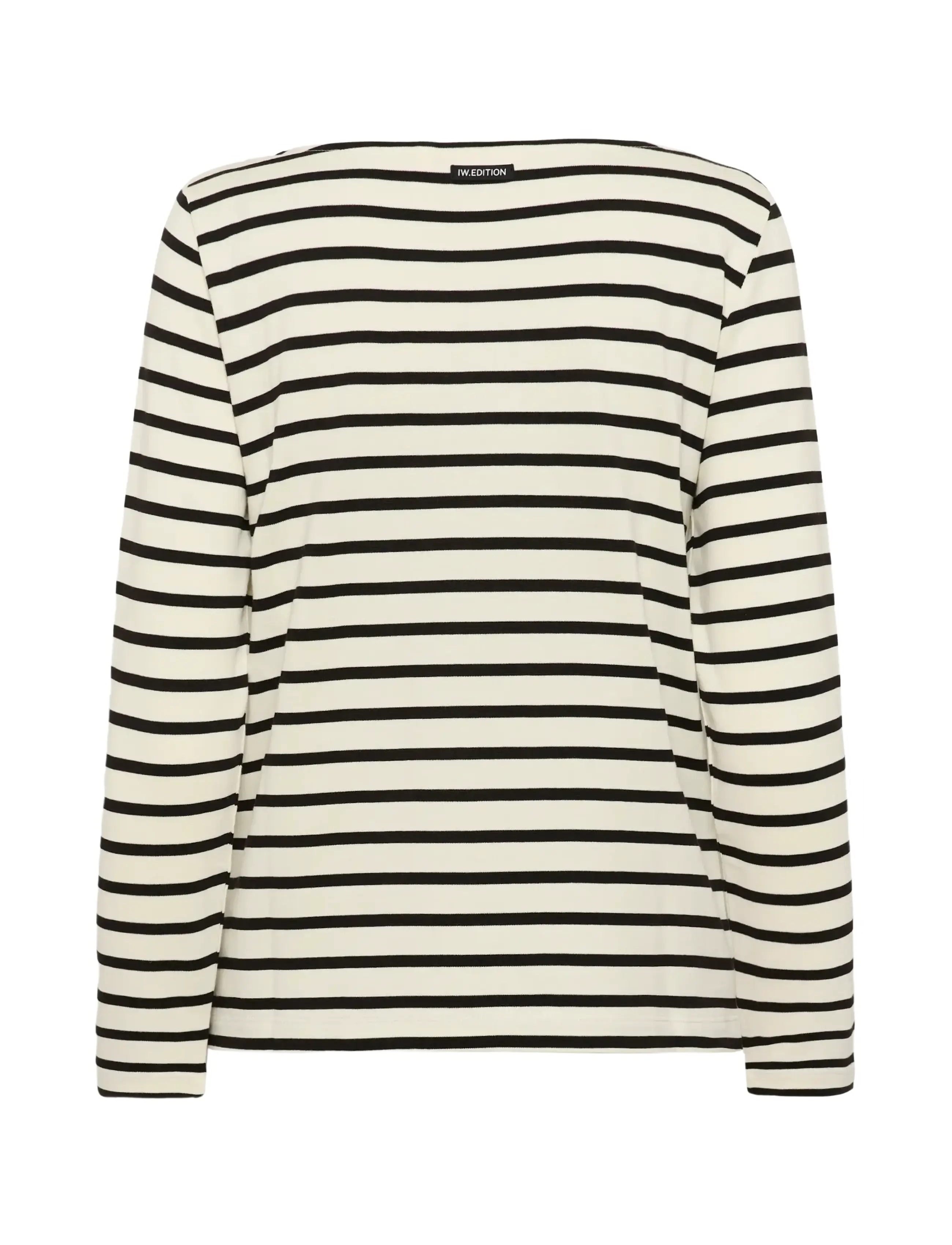 InWear - DELLAIW T-SHIRT - hauts à manches longues - whisper white / black stripe - 2