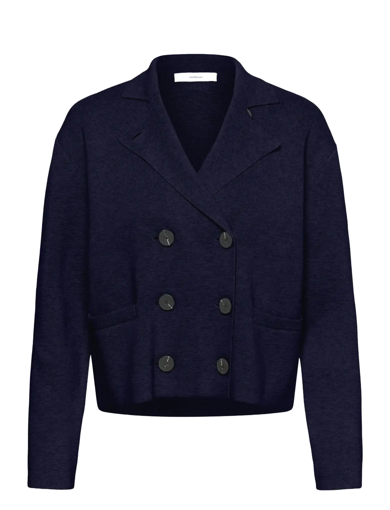 InWear DELAROSEIW CARDIGAN - Jackor & Kappor - MIDNIGHT MAGIC / navy