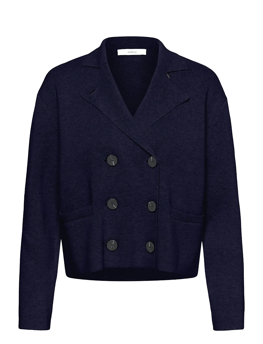 InWear - DELAROSEIW CARDIGAN - uldjakker - midnight magic - 1