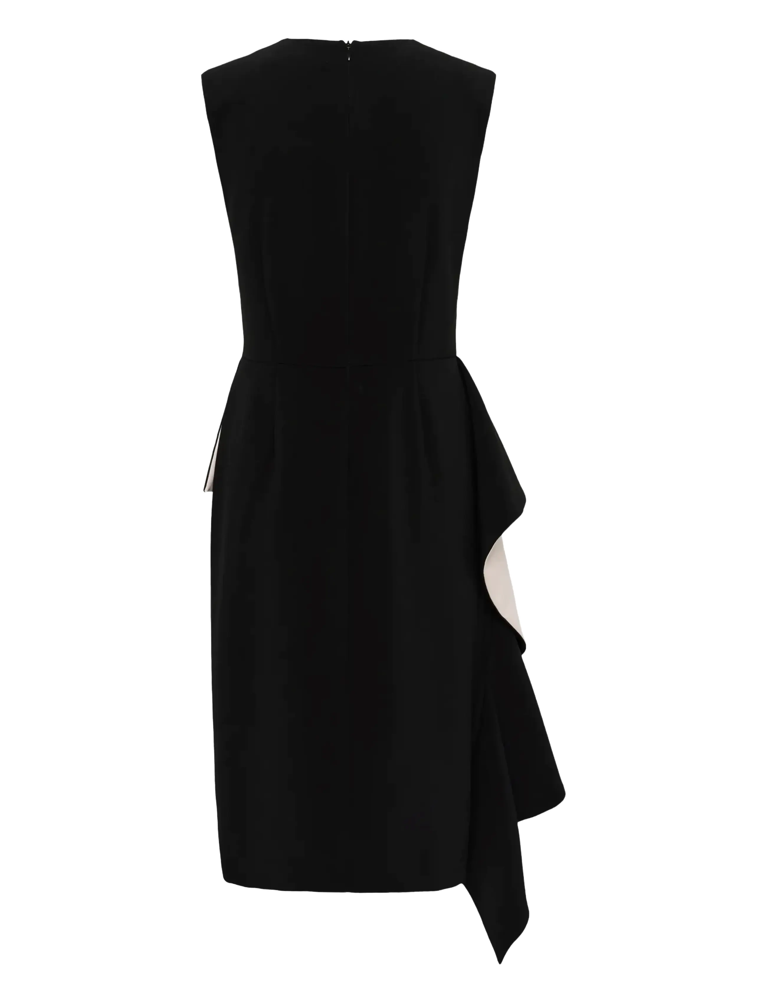 InWear - CHARLEENEIW FEST FLOUNCE DRESS - cocktailkjoler - black - 2